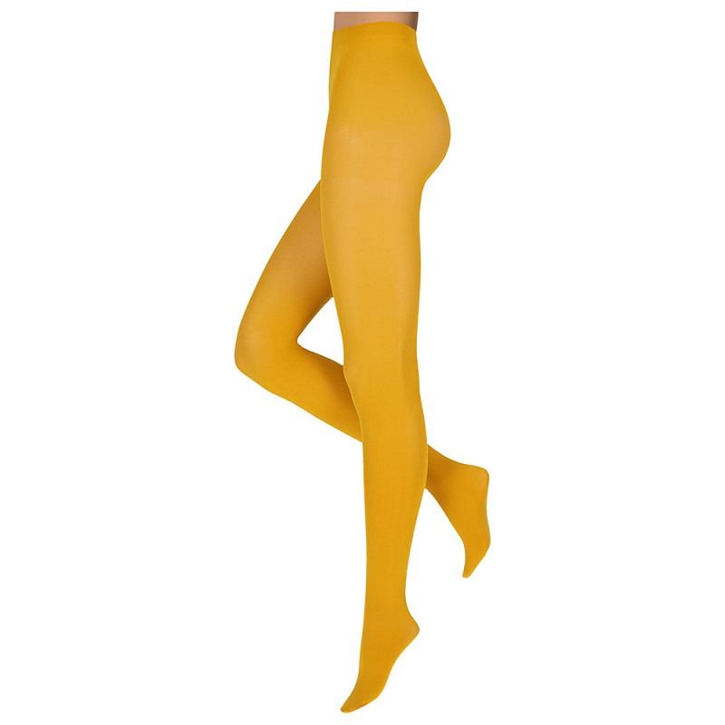 60 denier dames panty van microfiber – Ocre – S-M