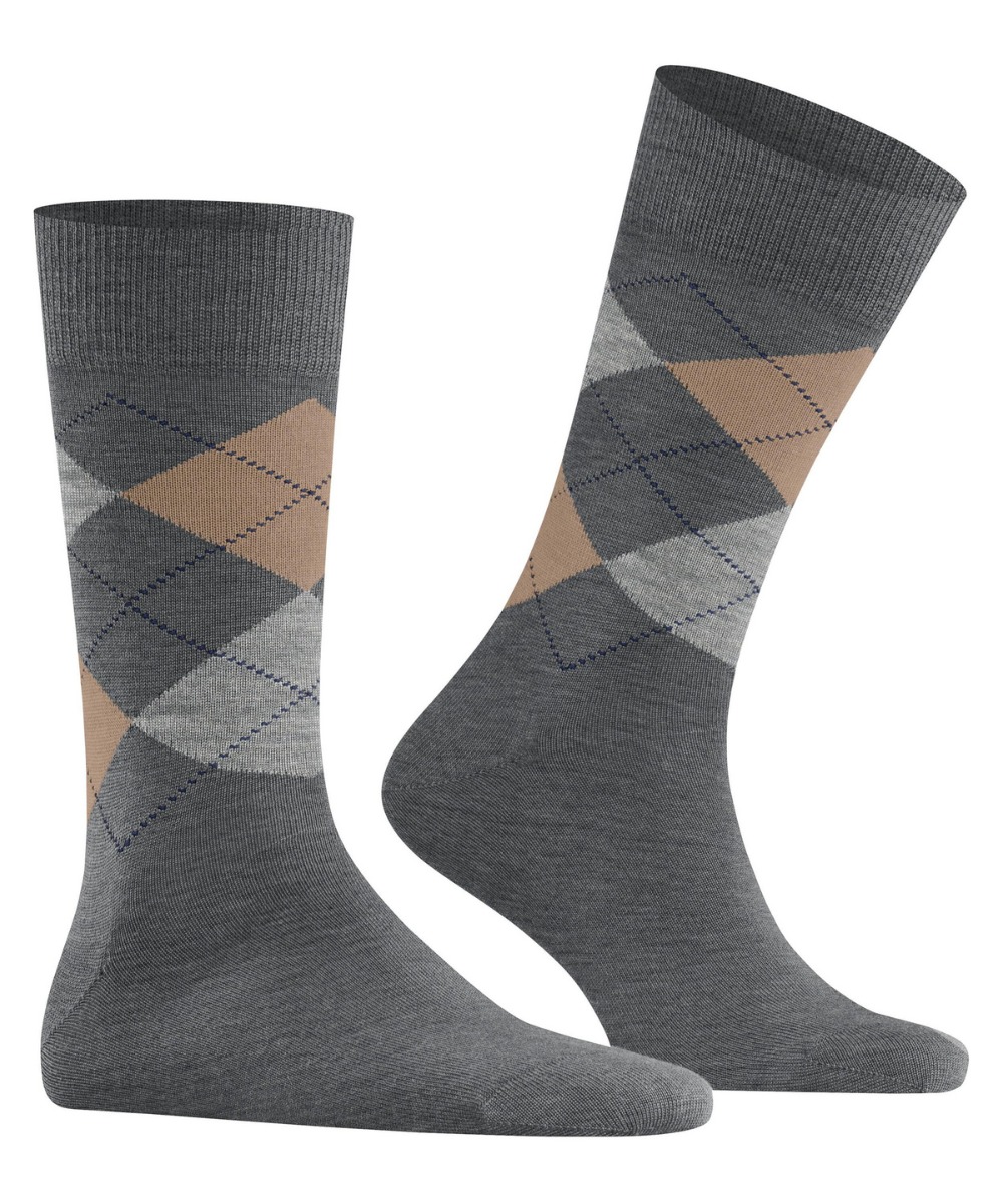 Herensokken Edinburgh - Dark grey - 40-46