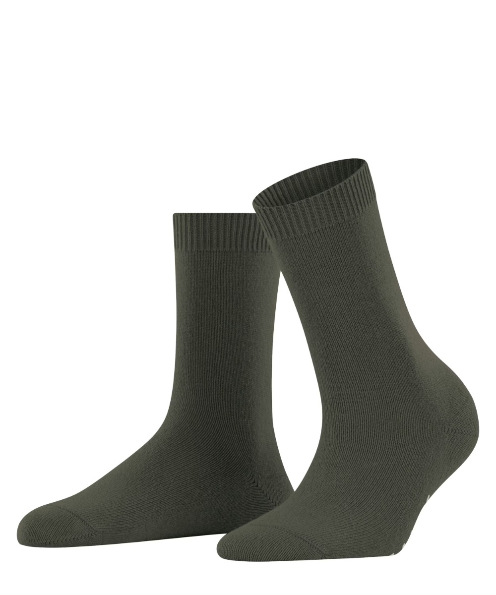 Damessokken Cosy Wool - Military - 35-38