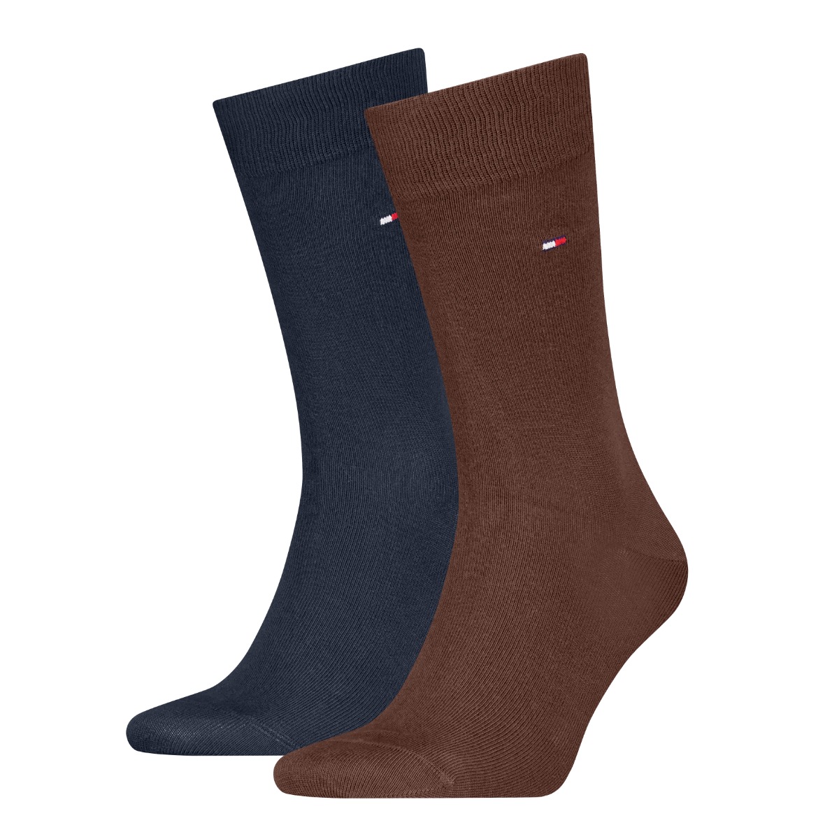 Klassieke herensokken - 2 pack- Chocolate Brown - 39-42