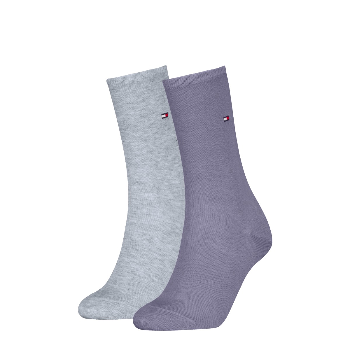 Dames sok met stippen - 2 pack- Lilac - 35-38