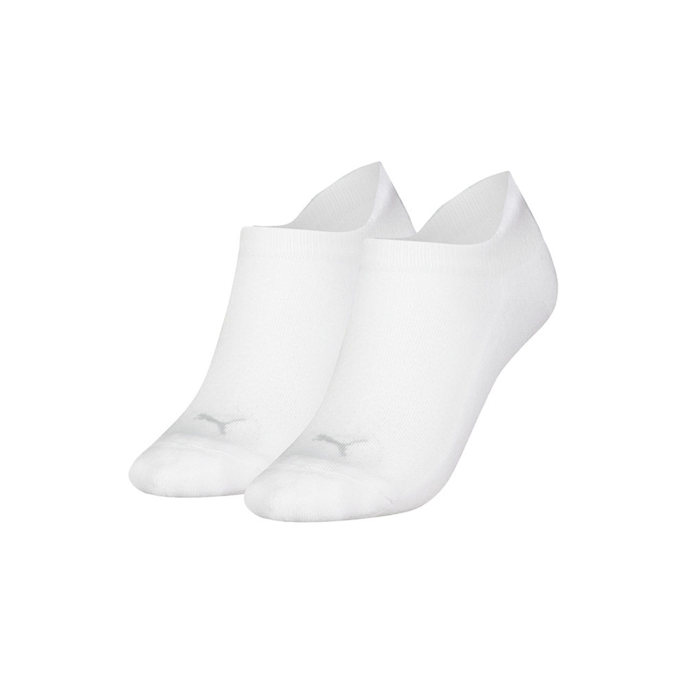 Dames sneakersokken met badstof zool - 2 paar – White – 35-38