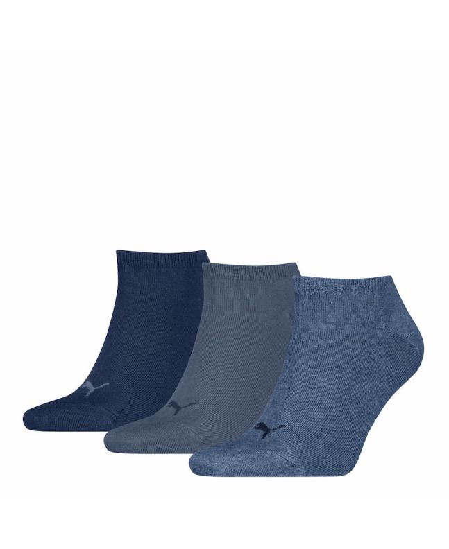 Puma Unisex sneaker plain 3 pack - Denim Blue - 47-49 701231277-47-49-denim-blue