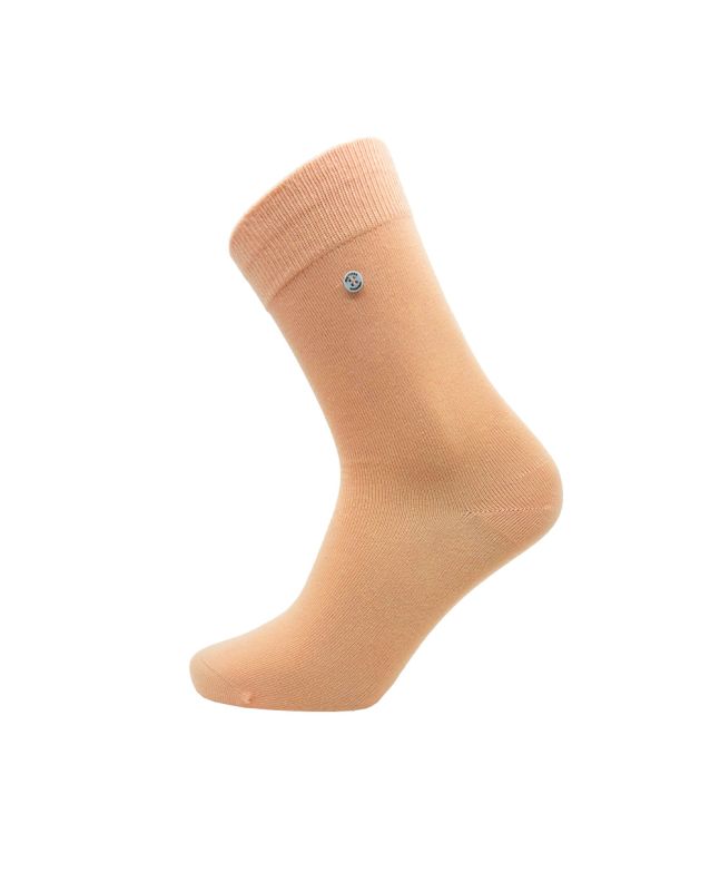 Manitou Amsterdam Unisex katoenen sokken zandkleur MAN5