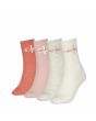 Calvin Klein Calvin Klein dames sokken giftbox logo 4-pack 701229462
