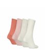 Calvin Klein Calvin Klein dames sokken giftbox logo 4-pack 701229462