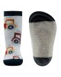 Ewers Anti-slip sokken met tractor print 221278