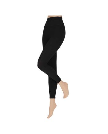 Seamless legging met ribmotief