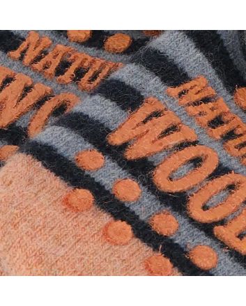wollen antislip sokken voor kids met strepen