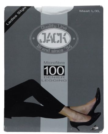 100 denier legging van microfiber
