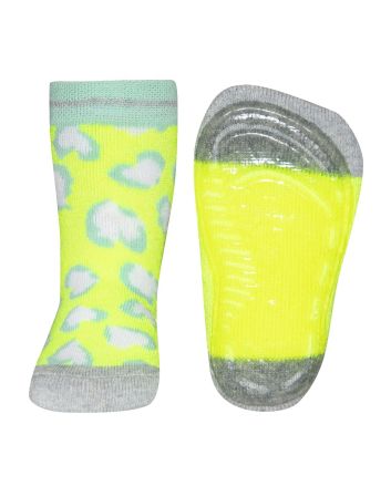 Antislip kindersokken luipaard print