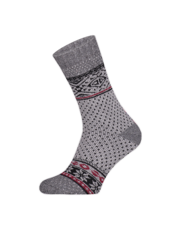Mannen sokken met nordic design
