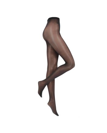 Shiny 50 denier rib panty