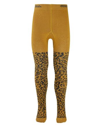 Katoenen kinder maillot met panterprint