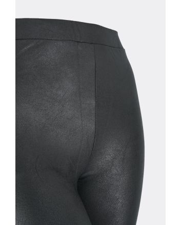 Craquele leatherlook legging