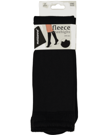 Kniekous met fleece inside 2-pack