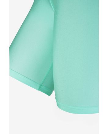 Dames short legging shiny