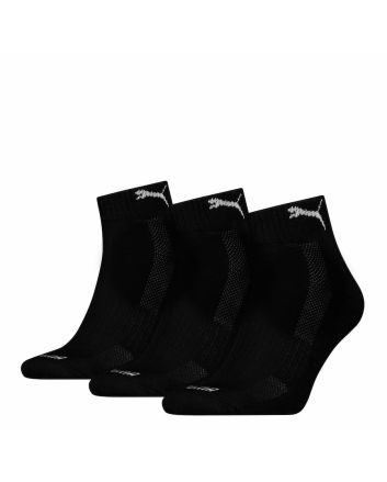 Unisex quartersokken met badstof zool 3 pack