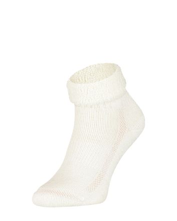 Eureka S9 Merino wollen sokken met badstof zool - Ecru - 35-38 S9-35-38-Ecru