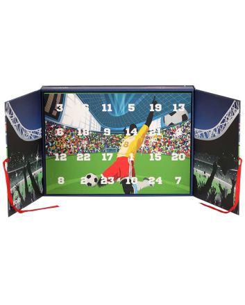 Apollo kerst adventkalender jongens voetbal 12-paar