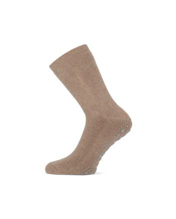 Katoenen huissokken met antislip