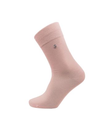 Unisex katoenen sokken poederroze