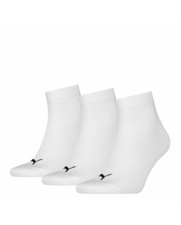 Puma Unisex quarter sokken 3 paar - White - 39-42 701230337-39-42-white