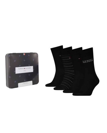 Tommy Hilfiger Heren sokken cadeaubox 4-pack