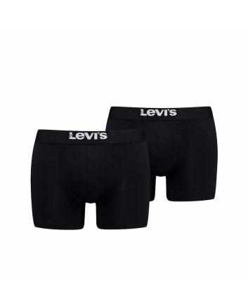 Heren boxershorts solid 2-pack