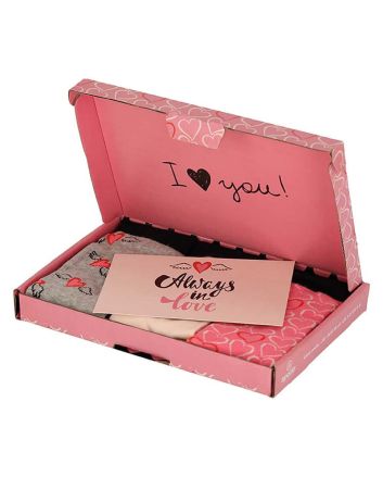 Valentijn giftbox dames 3 pack
