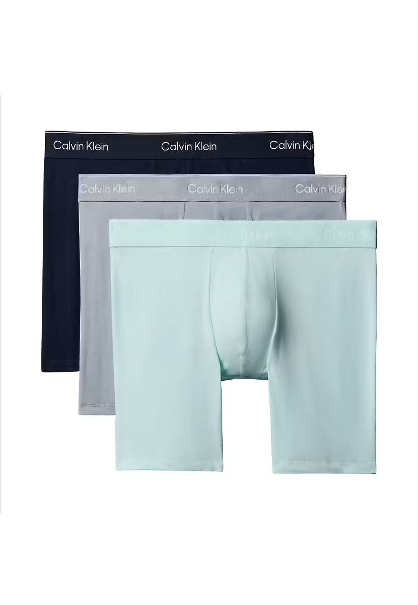 Heren boxershorts ICON brief set van 3 – Grey – M