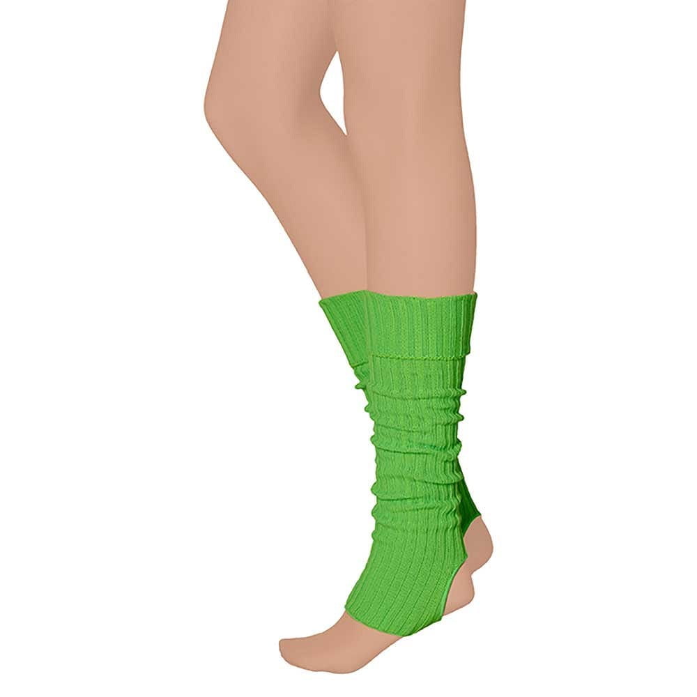 Ballet beenwarmers – Fluor green