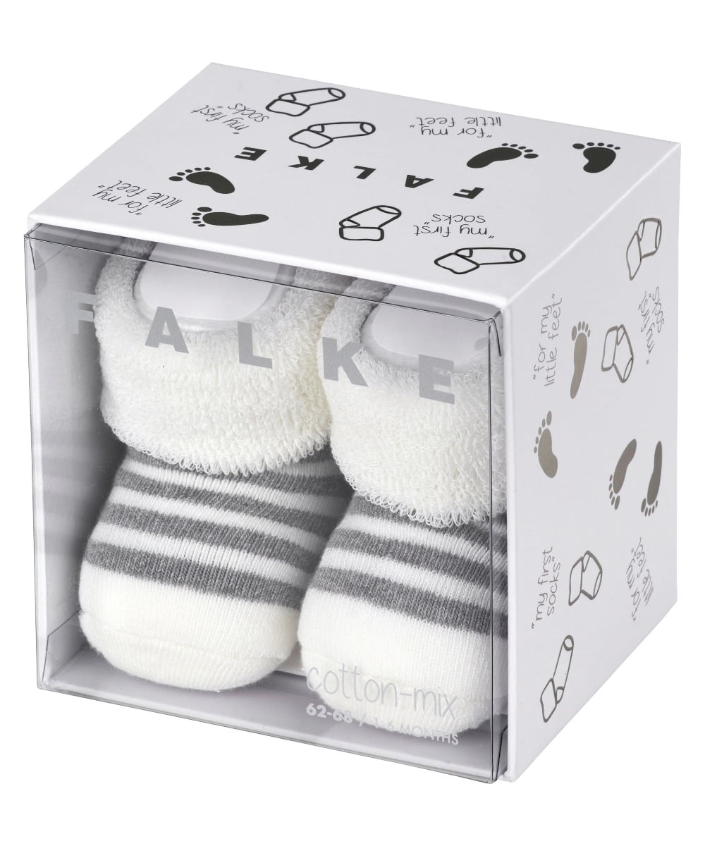 Geschenkbox babysokjes – Off white – 50-56