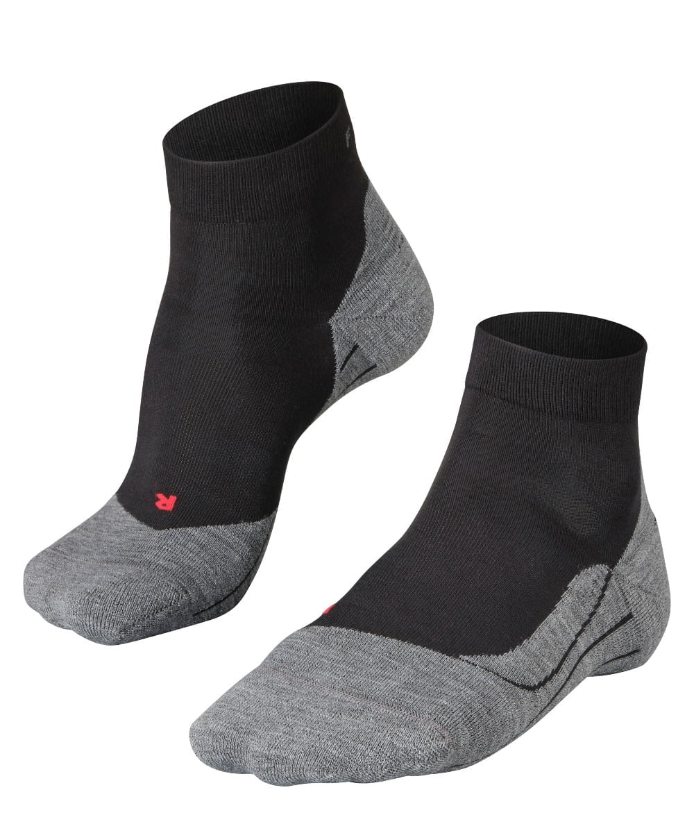 RU4 korte heren hardloopsokken – Black – 49-50