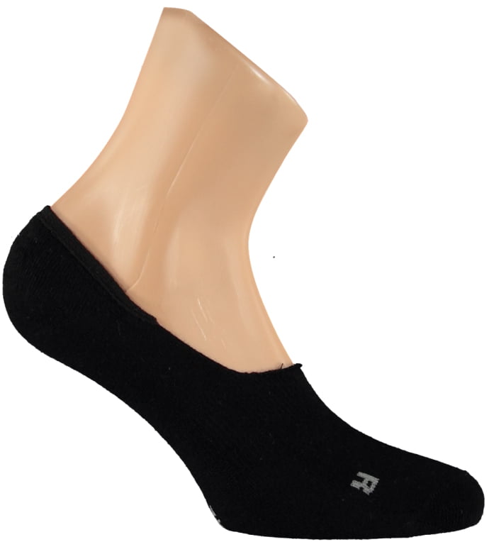Bamboe sneakersokken no show – Black – 35-38