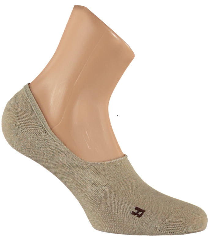 Bamboe sneakersokken no show – Beige – 35-38