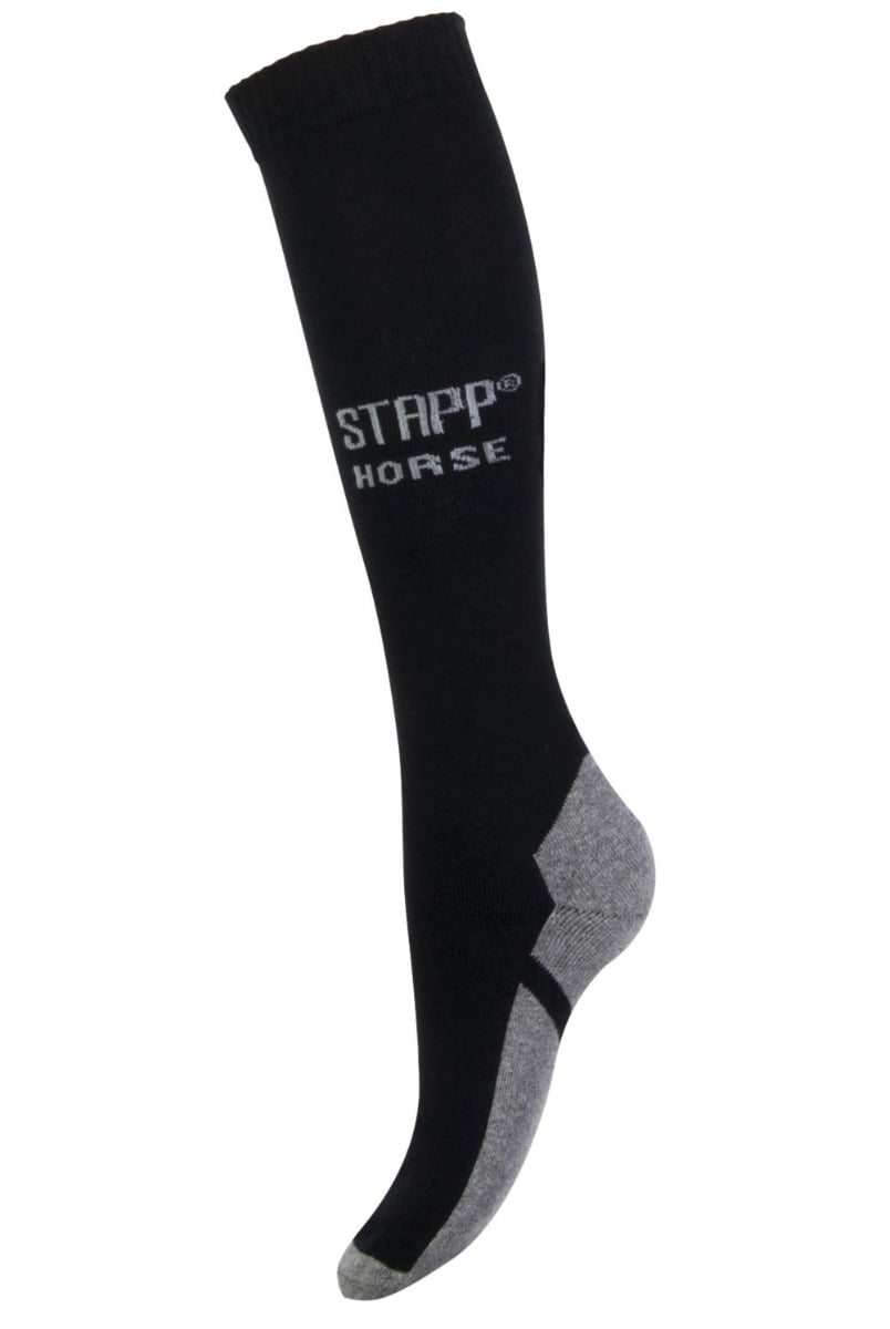 Paardrijsokken – Black – 35-38