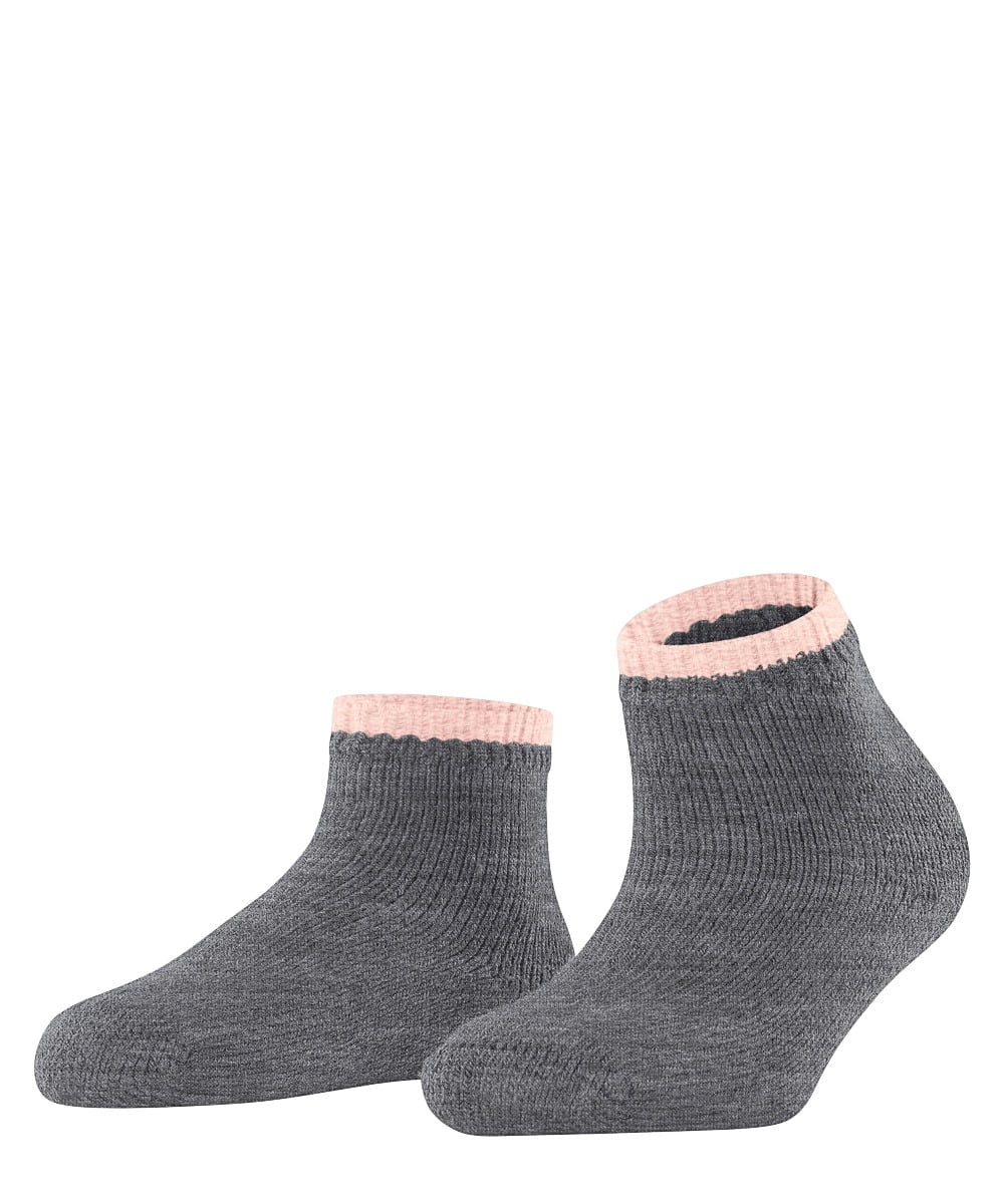 Cosy Plush Dames Sokken – Grey melange – 39-42