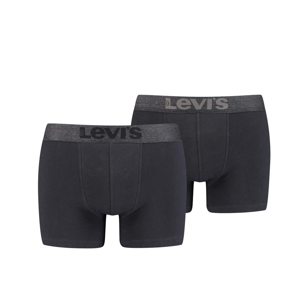 Levis men boxer brief 2-pack – Black – S