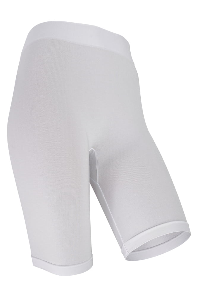 Seamless Short legging comfort waistband – White – L-XL