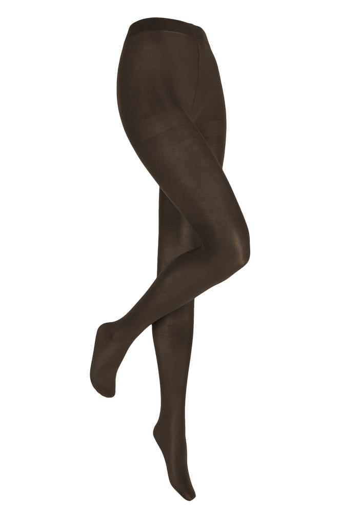 60 denier panty van Microfiber – Chocolate – S-M