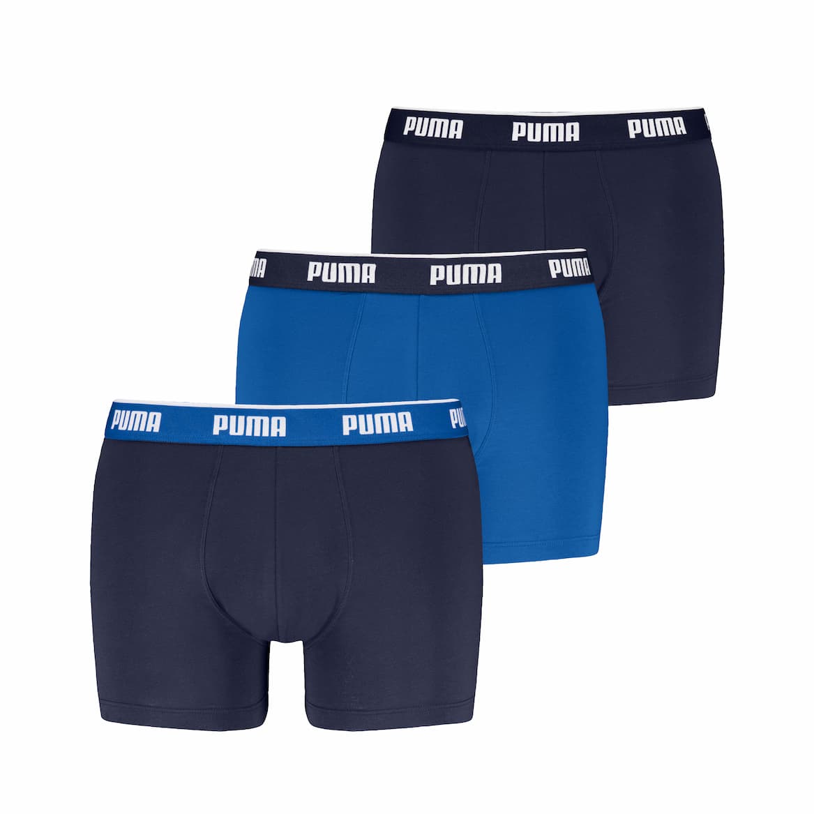 Heren everyday basic boxershorts 3 pack – True blue – M