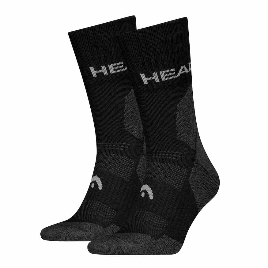 Unisex hiking sportsokken 2 pack – Black – 39-42