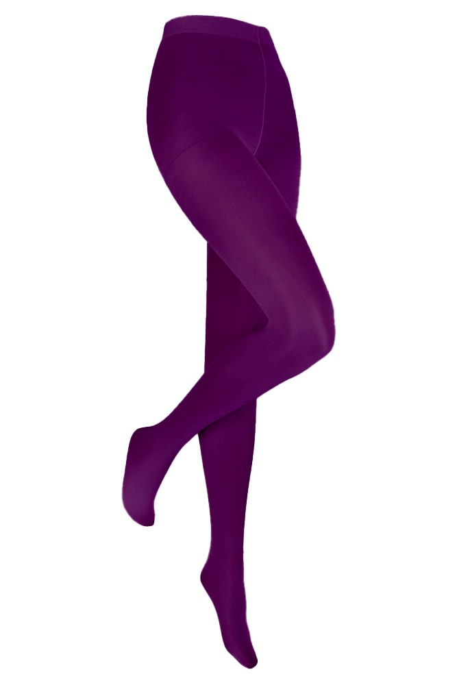 60 denier panty van Microfiber – Viool – S-M