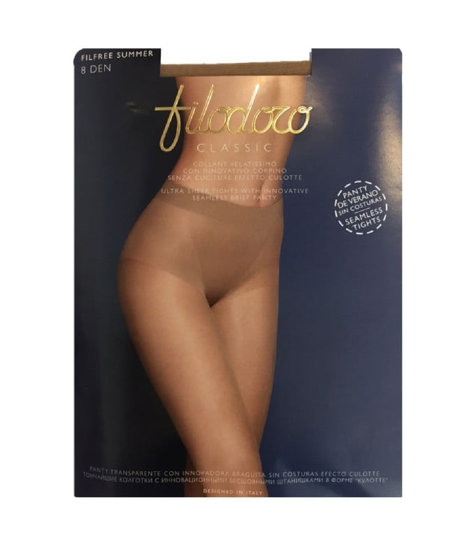 8 denier panty Filfree afbeelding