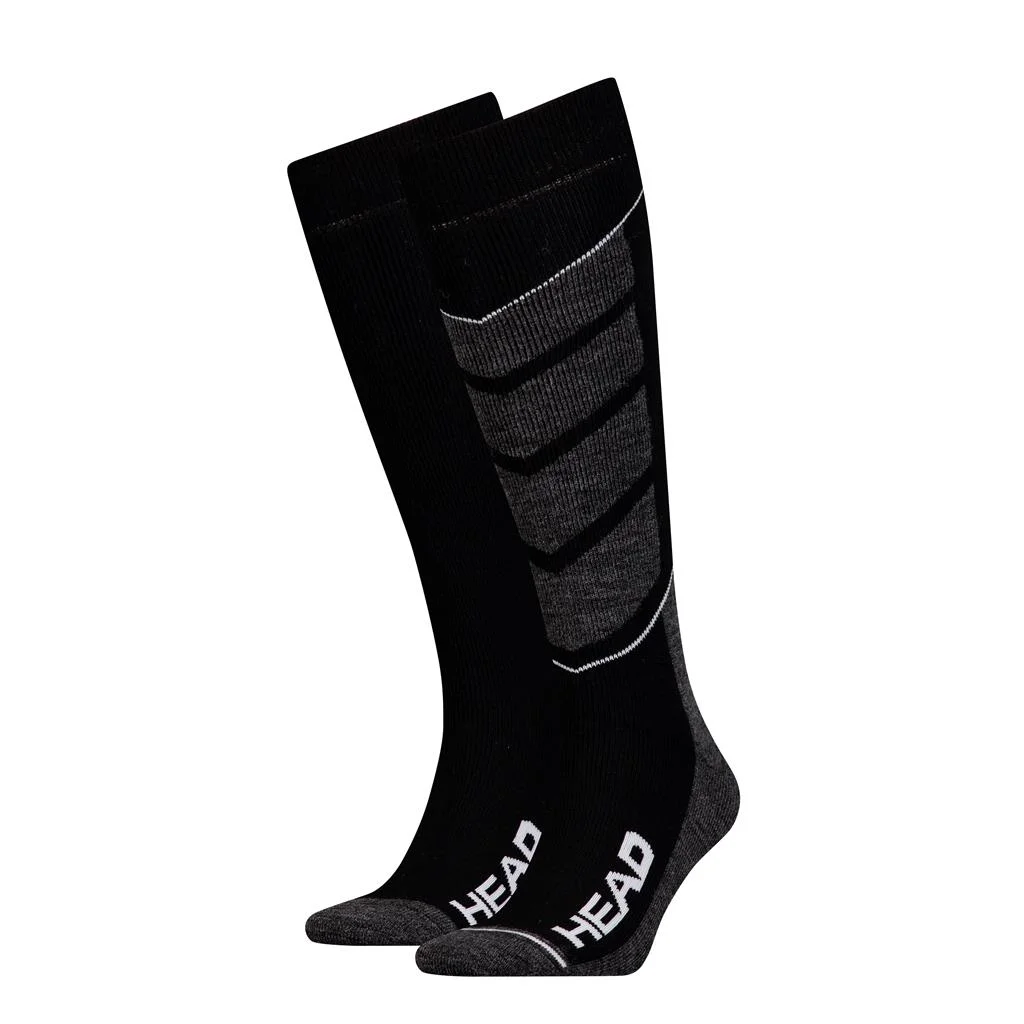 HEAD UNISEX SKI V-SHAPE KNEEHIGH 2P | Sokken-online.nl