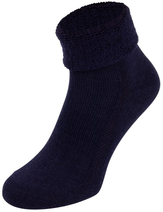 MERINO WOL Dikke Zachte HOME / BEDsok / SKIsok Homesock Blauw - 39/42