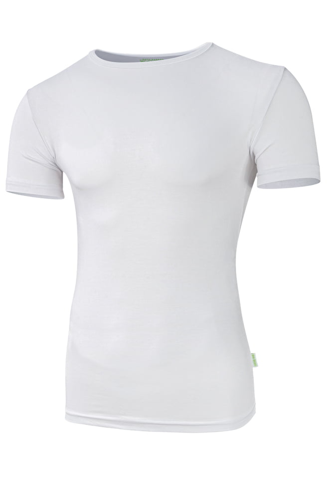 Bamboe t-shirt met ronde hals afbeelding