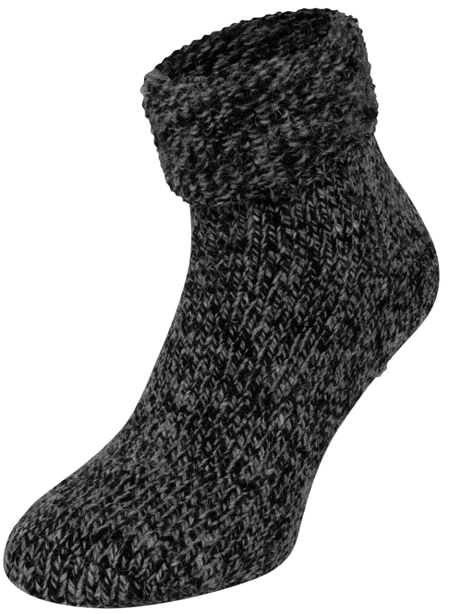 Wollen bedsokken met antislip afbeelding