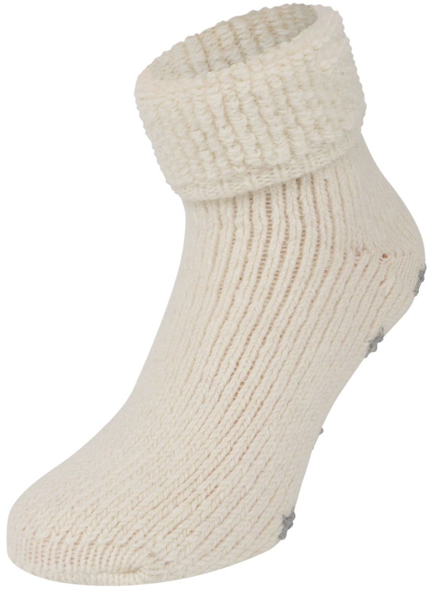 Wollen bedsokken met antislip afbeelding